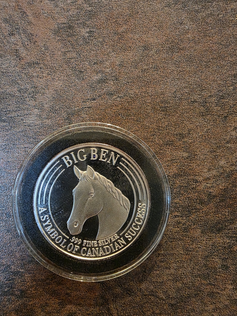 999 Pure Silver Big Ben Coin